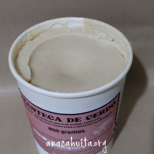 Manteca de cerdo, 800 gr - Imagen 2