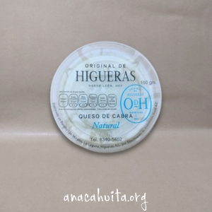 Queso untable natural