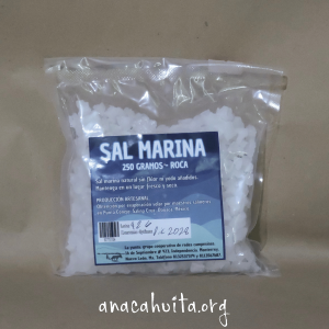 Sal marina en roca, 250 gr