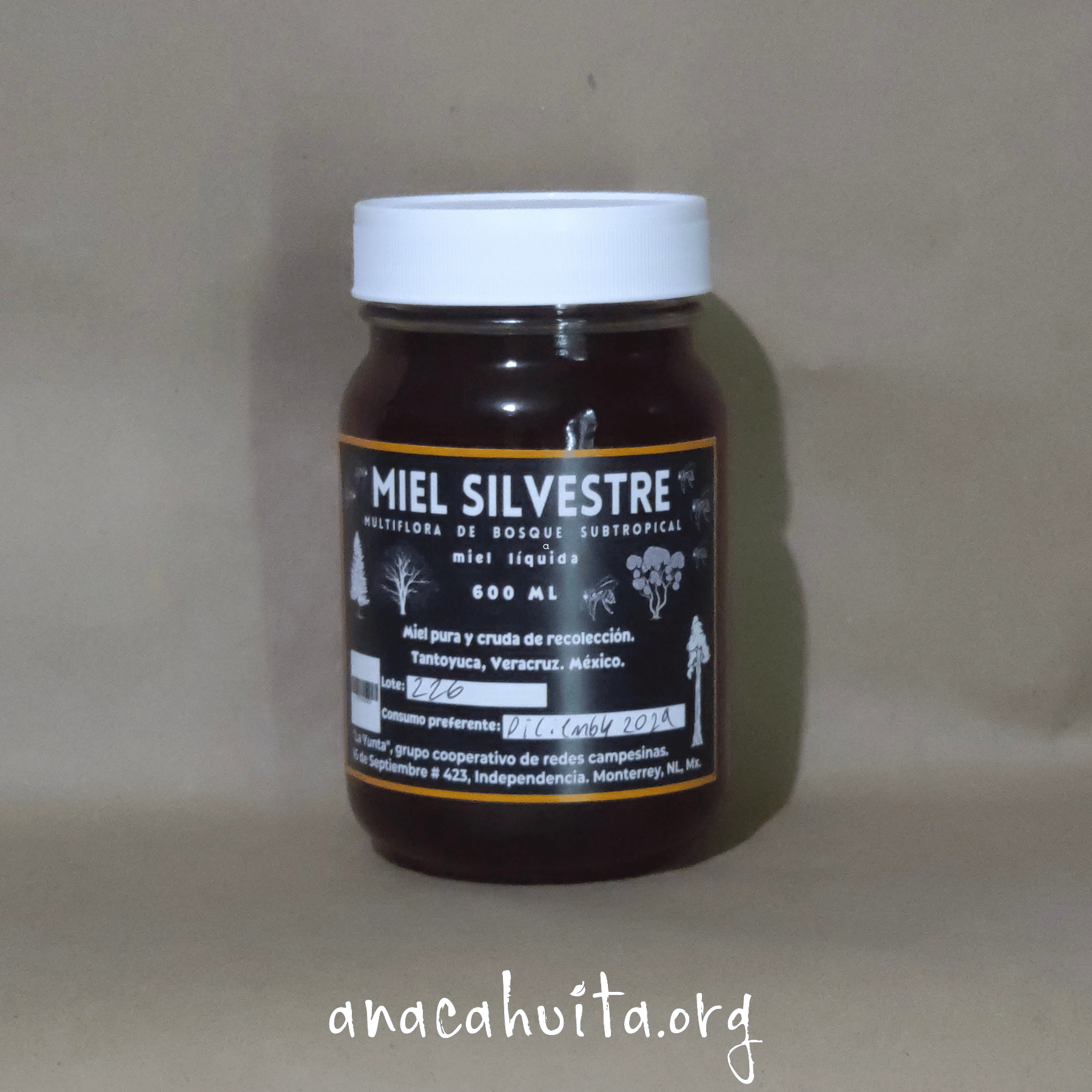 Miel de bosque, 600 gr