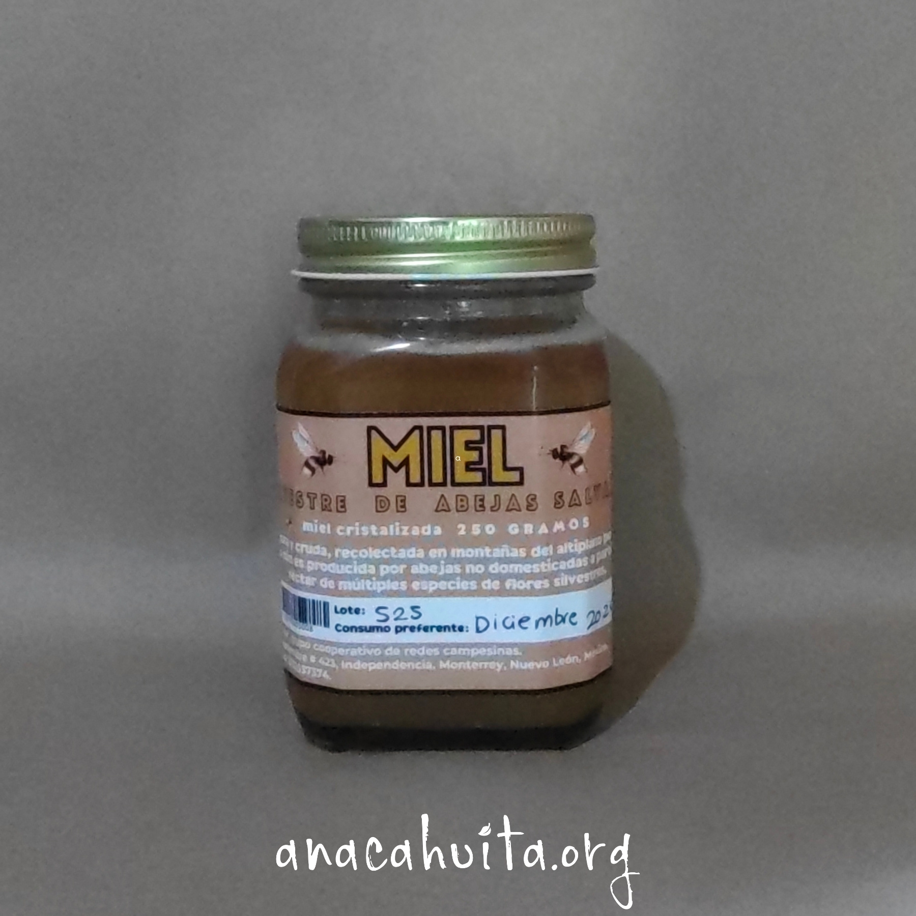 Miel silvestre, 250 gr