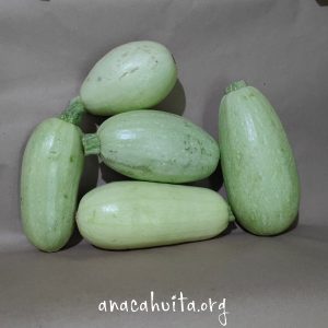 Calabacita blanca, kilo