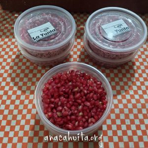 Granada desgranada, 150 gr