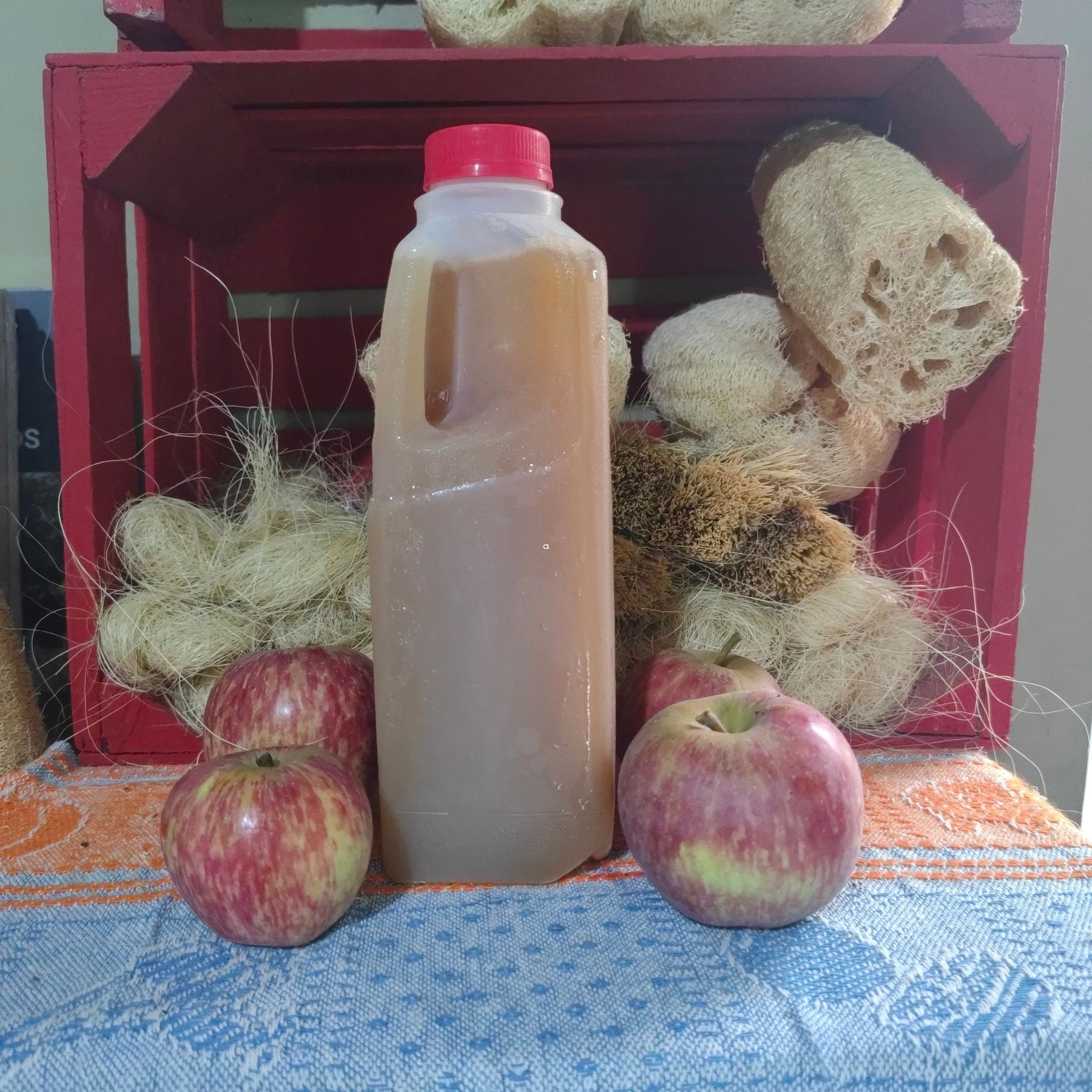 Jugo de manzana, Litro